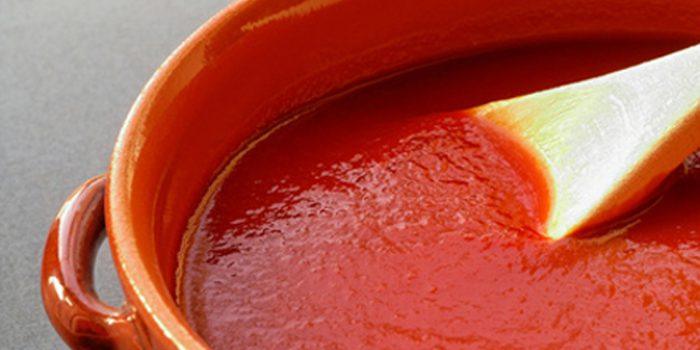 Salsa de tomate no ácida, trucos para conseguirlo