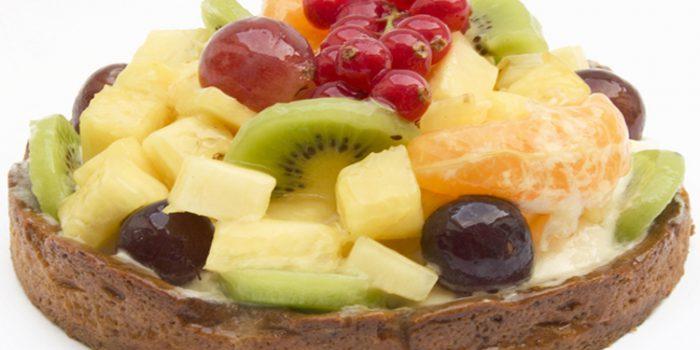 Receta de pastel de frutas